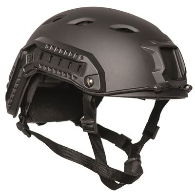 Kask FAST PARATROOPER kompletny plastikowy CZARNY