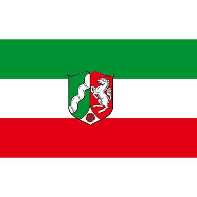 Flaga Nadrenii Północnej-Westfalii
