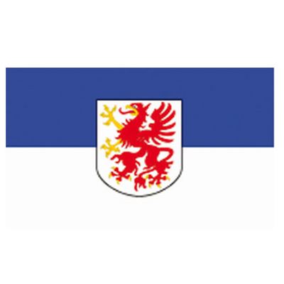 Flaga POMORSKA z godłem