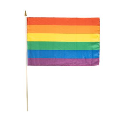 Flaga na maszcie DUH LGBT 30 x 45 cm