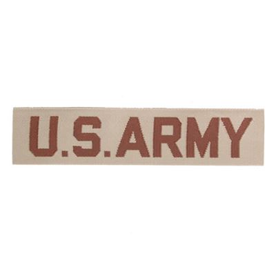 Naszywka „US ARMY” tekstylna DESERT