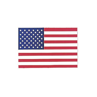 Naklejka z flagą USA na szybie zewnętrznej