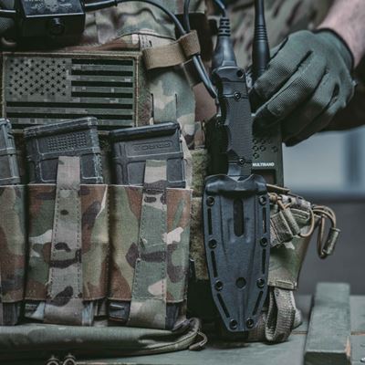 Nóż ze stałym ostrzem SEAL FX - TANTO z pochwą