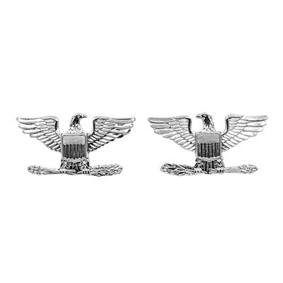 Odznaka amerykańskiego stopnia COLONEL SILVER