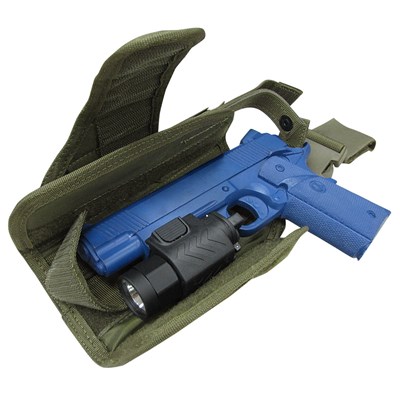 Kabura na pistolet LEWE udo TORNADO GREEN