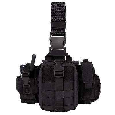 Kabura na udo/panel EMT MOLLE BLACK