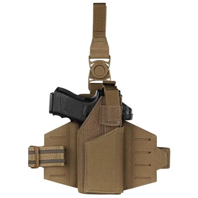 Kabura pistoletowa na udo LCS RDS COYOTE BROWN