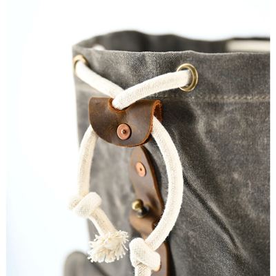 Plecak szwajcarski VINTAGE woskowany Bushcraft REPRO