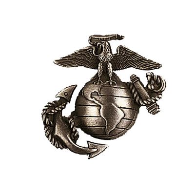 Odznaka USMC SREBRNA MATNA