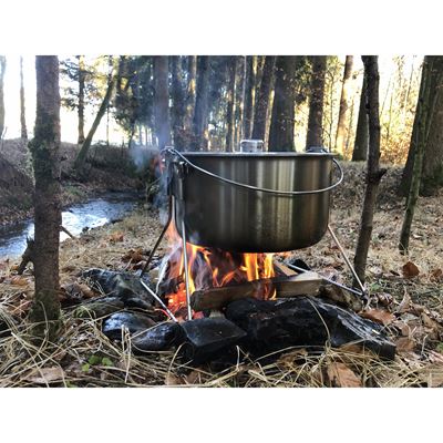 Czajnik ze stali nierdzewnej HORDEN 10ltr. podwójny uchwyt + nóżki