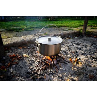 Czajnik ze stali nierdzewnej HORDEN 10ltr. podwójny uchwyt + nóżki