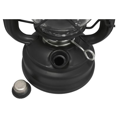 Lampa benzynowa 25cm Hurricane BLACK