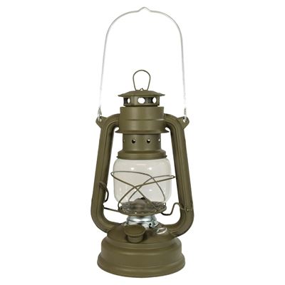 Lampa benzynowa 25cm Hurricane GREEN MATTE
