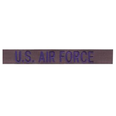 Naszywka "U.S. AIRFORCE" OLIV niebieska nić