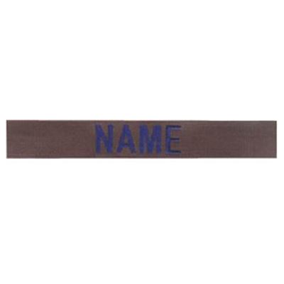 Naszywka z imieniem „NAME” niebieska nić OLIV