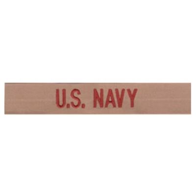 Naszywka "U.S. NAVY" DESERT