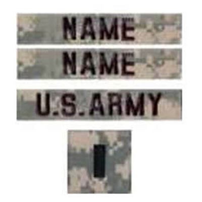 Naszywki U.S. ARMY zestaw 4 szt. VELCRO ACU DIGITAL