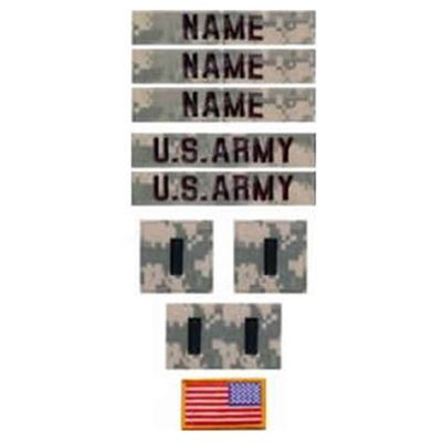 Naszywki U.S. ARMY zestaw 10 szt. VELCRO ACU DIGITAL