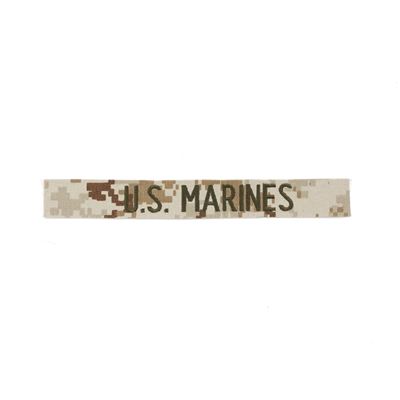 Naszywka "U.S. MARINES" MARPAT DESERT
