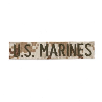 Naszywka "U.S. MARINES" VELCRO MARPAT DESERT