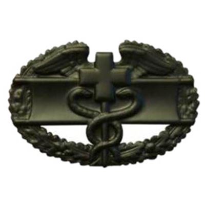 Odznaka US COMBAT MEDICAL 1st AWARD BLACK