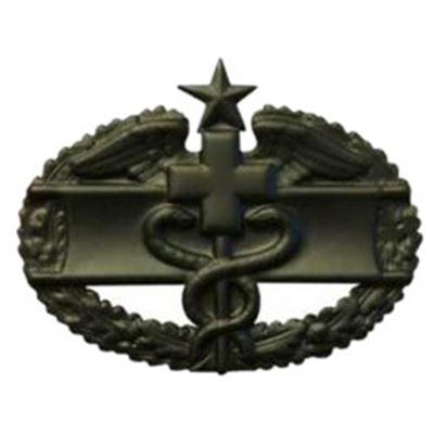 Odznaka US COMBAT MEDICAL 2nd AWARD BLACK