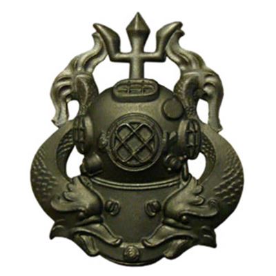 Odznaka US DIVER Master BLACK