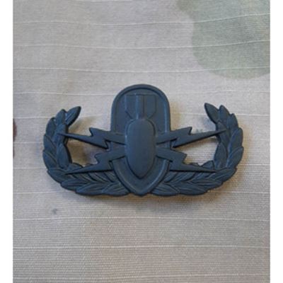 Odznaka US EXPLOSIVE ORDANCE DISPOSAL - Basic - BLACK