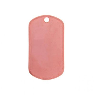 Amerykański znaczek identyfikacyjny "DOG TAG" Copper