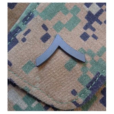 Odznaka stopnia USMC - starszy szeregowy. para - CZARNA