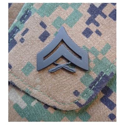 Odznaka stopnia USMC - Cpl. - para CZARNA