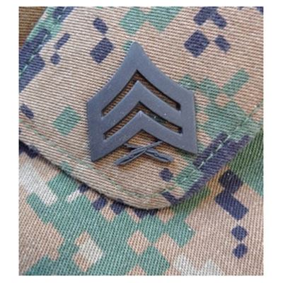 Odznaka stopnia USMC - Sgt. - CZARNA