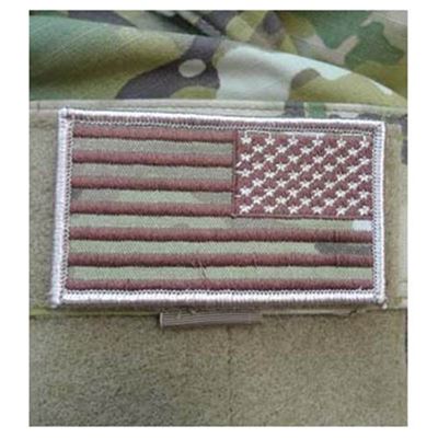 Odwrotna naszywka z flagą USA MULTICAM® VELCRO