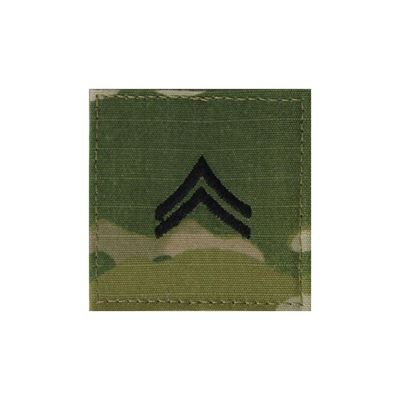 Naszywka stopnia Corporal E-4 z rzepem OCP®