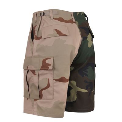 Spodenki dwukolorowe BDU WOODLAND/3-COL DESERT CAMO