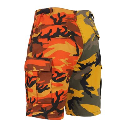 Spodenki dwukolorowe BDU YELLOW/ORANGE CAMO