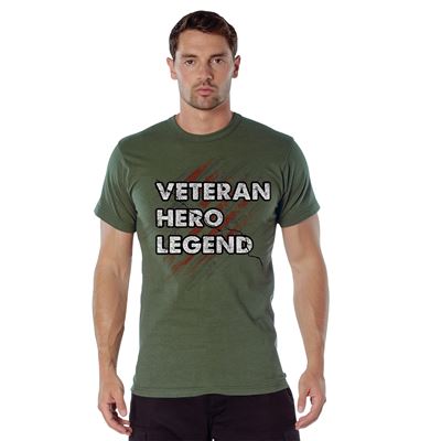 Koszulka VETERAN HERO LEGEND GREEN