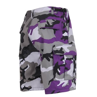 Spodenki dwukolorowe BDU VIOLET/CITY CAMO