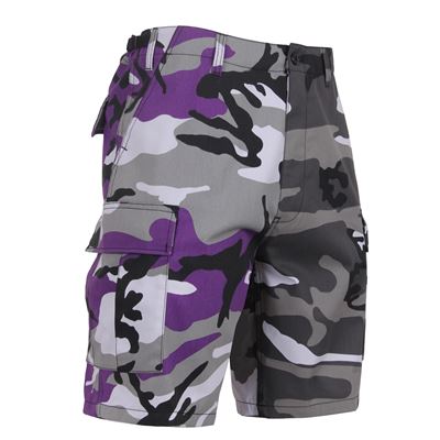 Spodenki dwukolorowe BDU VIOLET/CITY CAMO