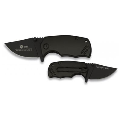 Nóż zamykający MINI z klipsem BLACK