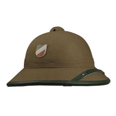 Kask WH tropical z okularami GREEN repro