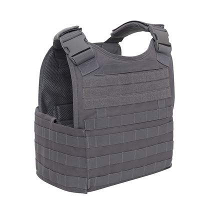Kamizelka MOLLE do przenoszenia płyt SZARA