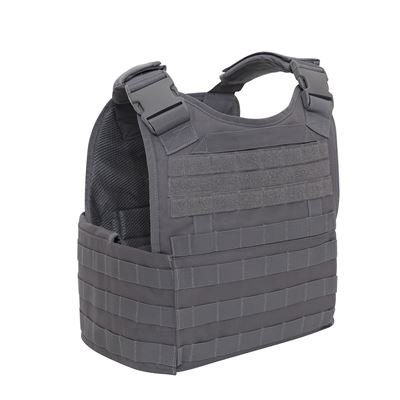 Kamizelka MOLLE do przenoszenia płyt SZARA, rozmiar oversize