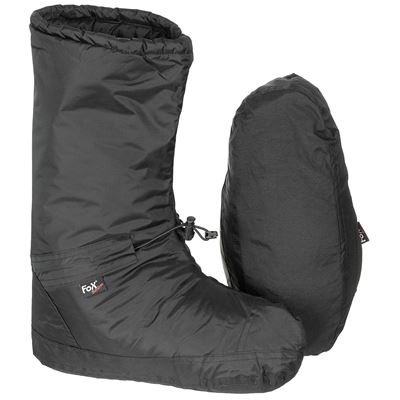 Zimowe ocieplacze na nogi BIVOUAC POLAR ocieplane BLACK
