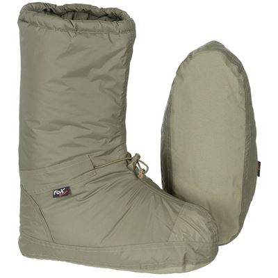 Zimowe ocieplacze na nogi BIVOUAC POLAR ocieplane GREEN