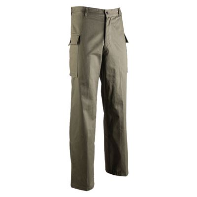 Spodnie US No.7 HBT repro GREEN
