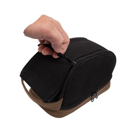 Torba DELUXE TRAVEL KIT na przybory toaletowe CZARNA