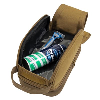Torba DELUXE TRAVEL KIT na przybory toaletowe COYOTE