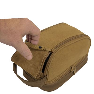 Torba DELUXE TRAVEL KIT na przybory toaletowe COYOTE