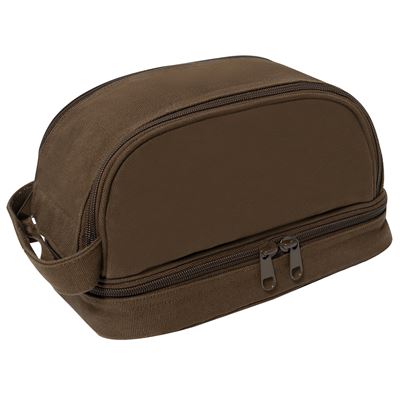 Torba DELUXE TRAVEL KIT na przybory toaletowe EARTH BROWN